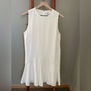 Banana Republic Cream Sleeveless Mini Dress